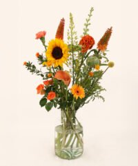 veldboeket bloemschikken