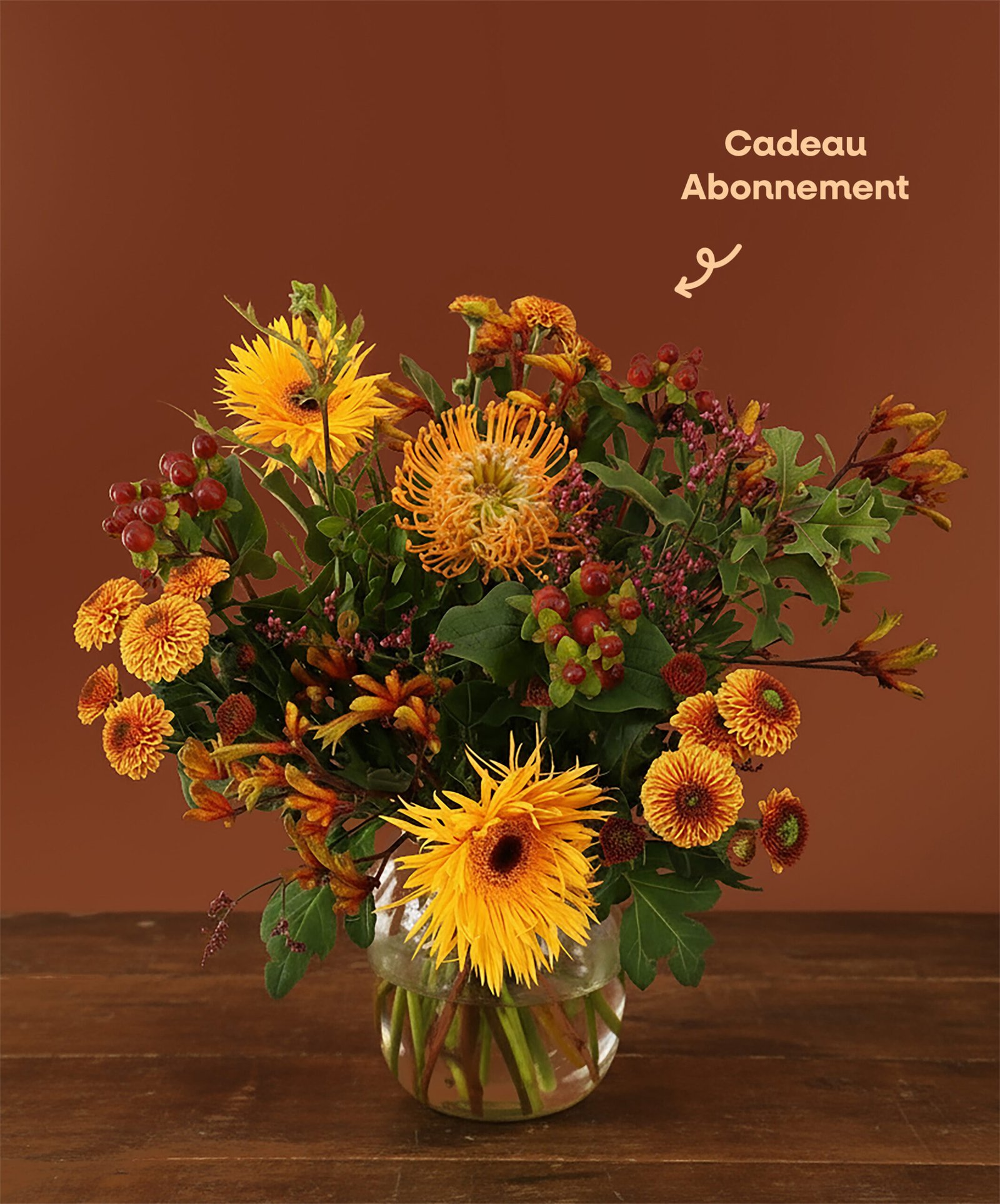 cadeau bloemenabonnement herfst klassiek