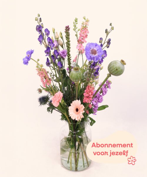 veldboeket abonnement voor jezelf