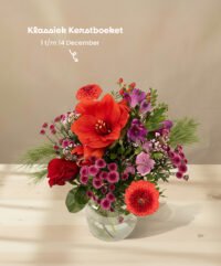 klassiek kerstboeket
