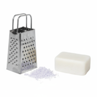 amberblokje met rasp